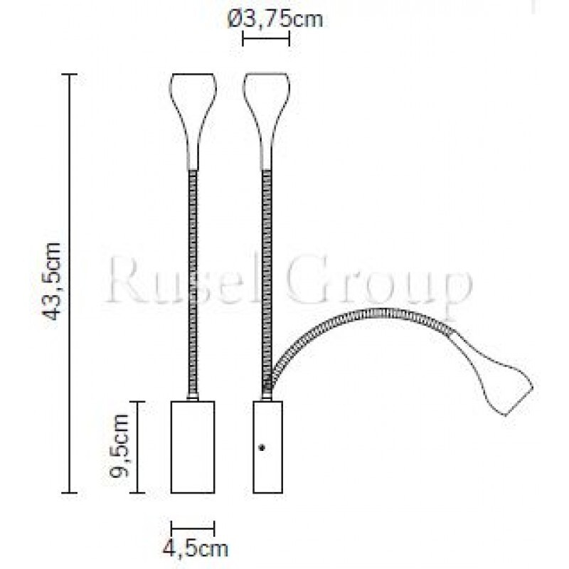 Настенный светильник Fabbian Bijou D75 D01 15