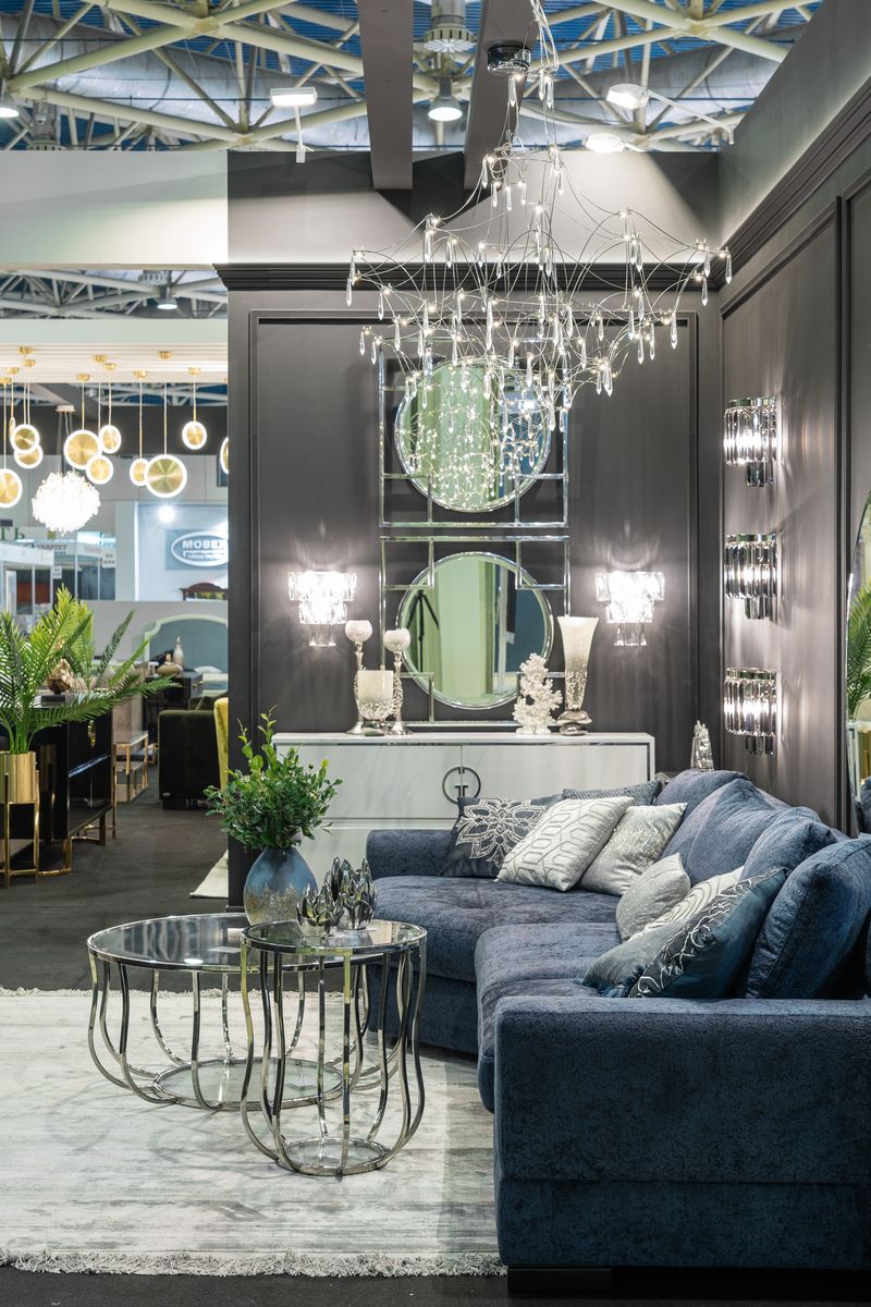 Комплект мебели №17 диван LAZIO,угол трапеция левый с механизмом Garda Decor koml-garda-17-lazio