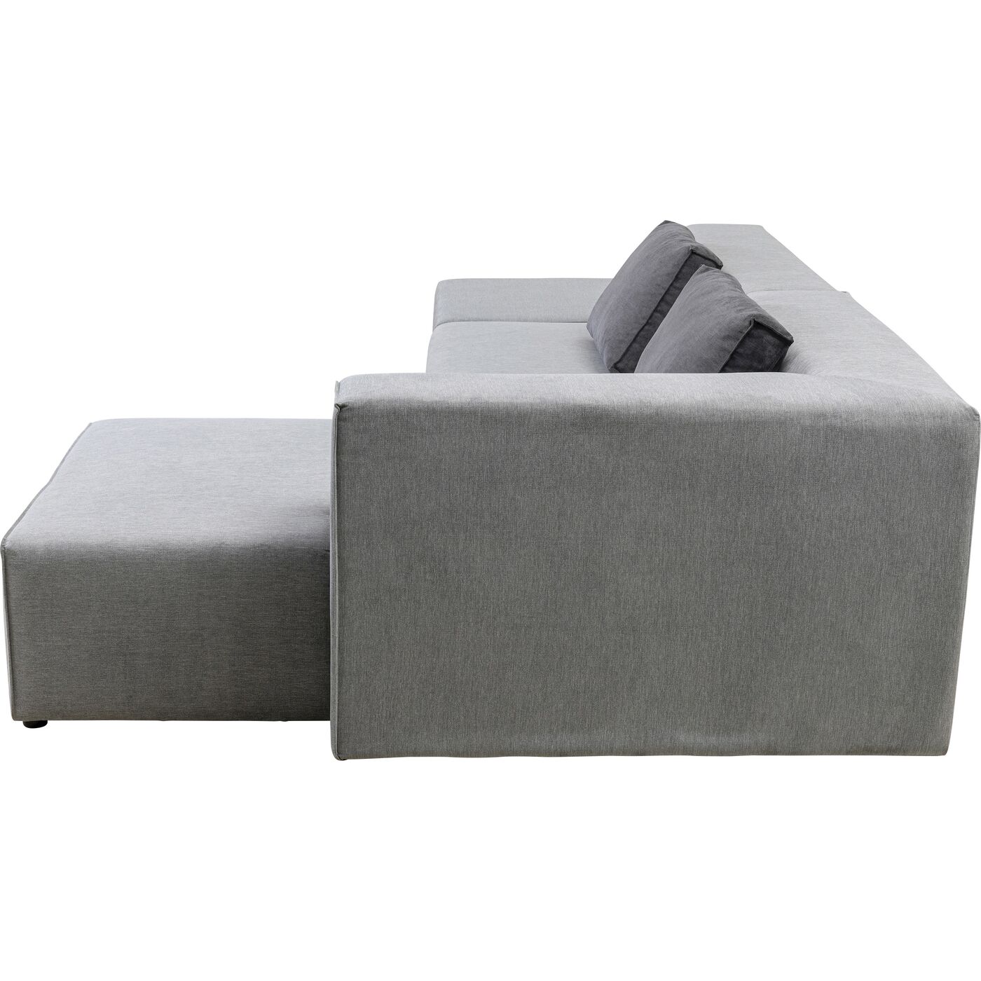 Диван угловой правосторонний Infinity Ottomane Right Grey KARE 81323