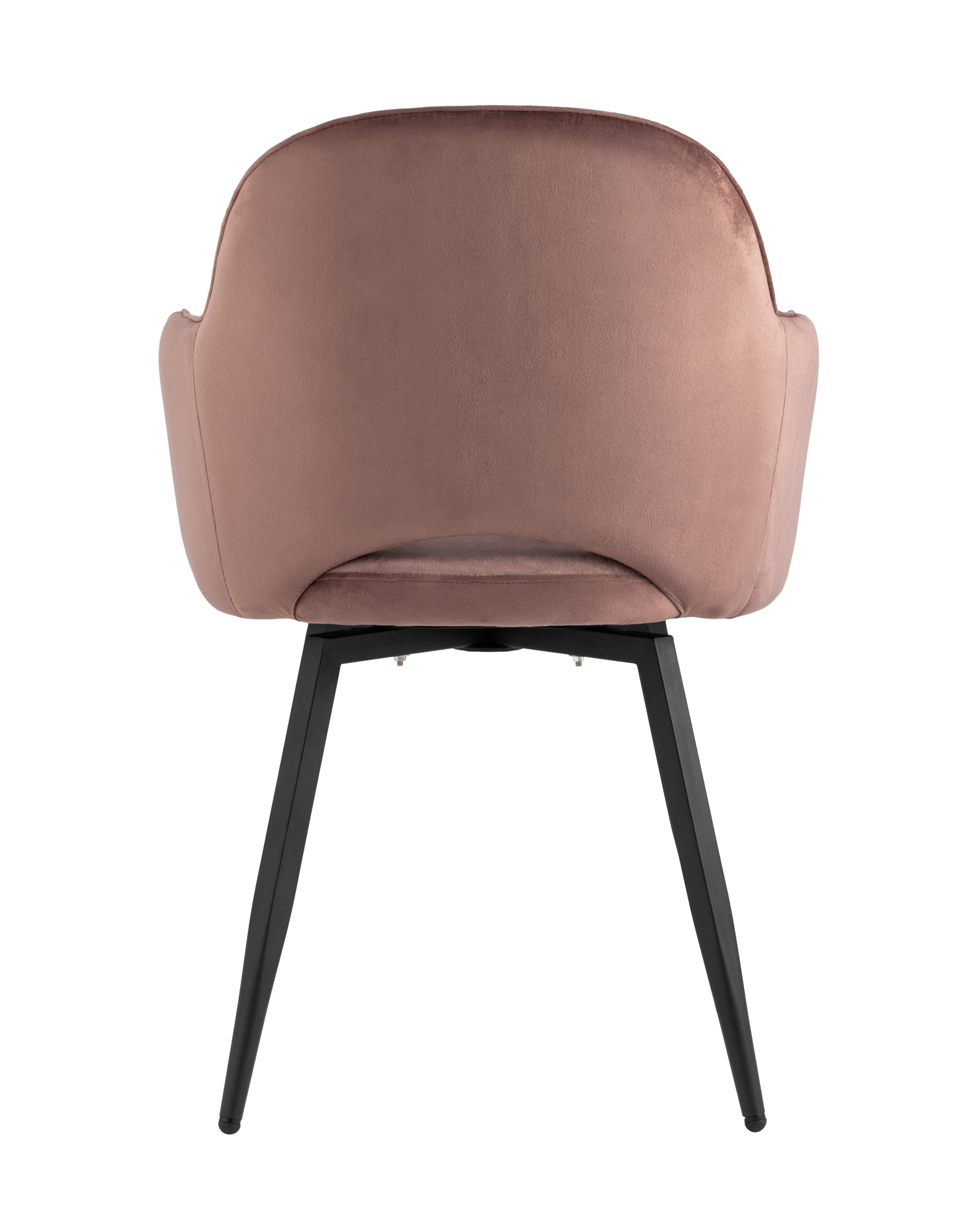 Стул Венера вращающийся велюр пыльно-розовый 2 шт Stool Group