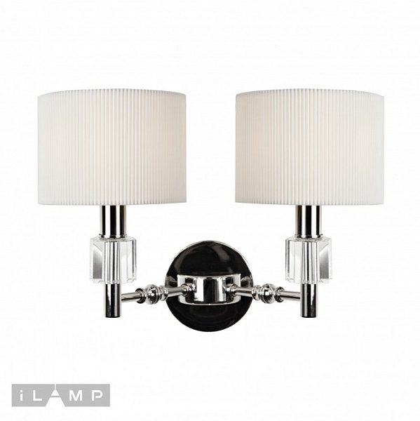 Бра iLamp W2404-2 Nickel