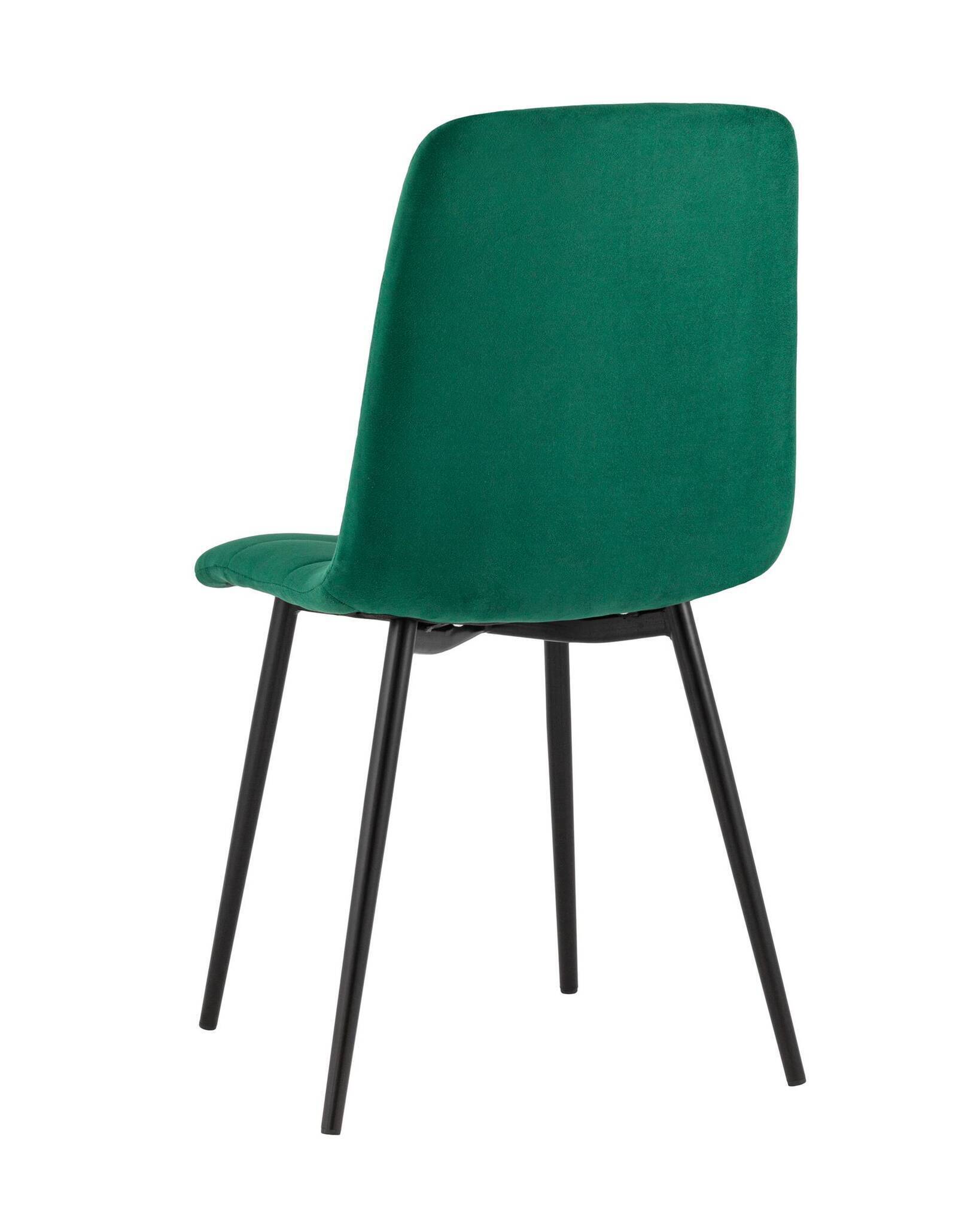 Стул Oliver велюр тёмно-зелёный Stool Group