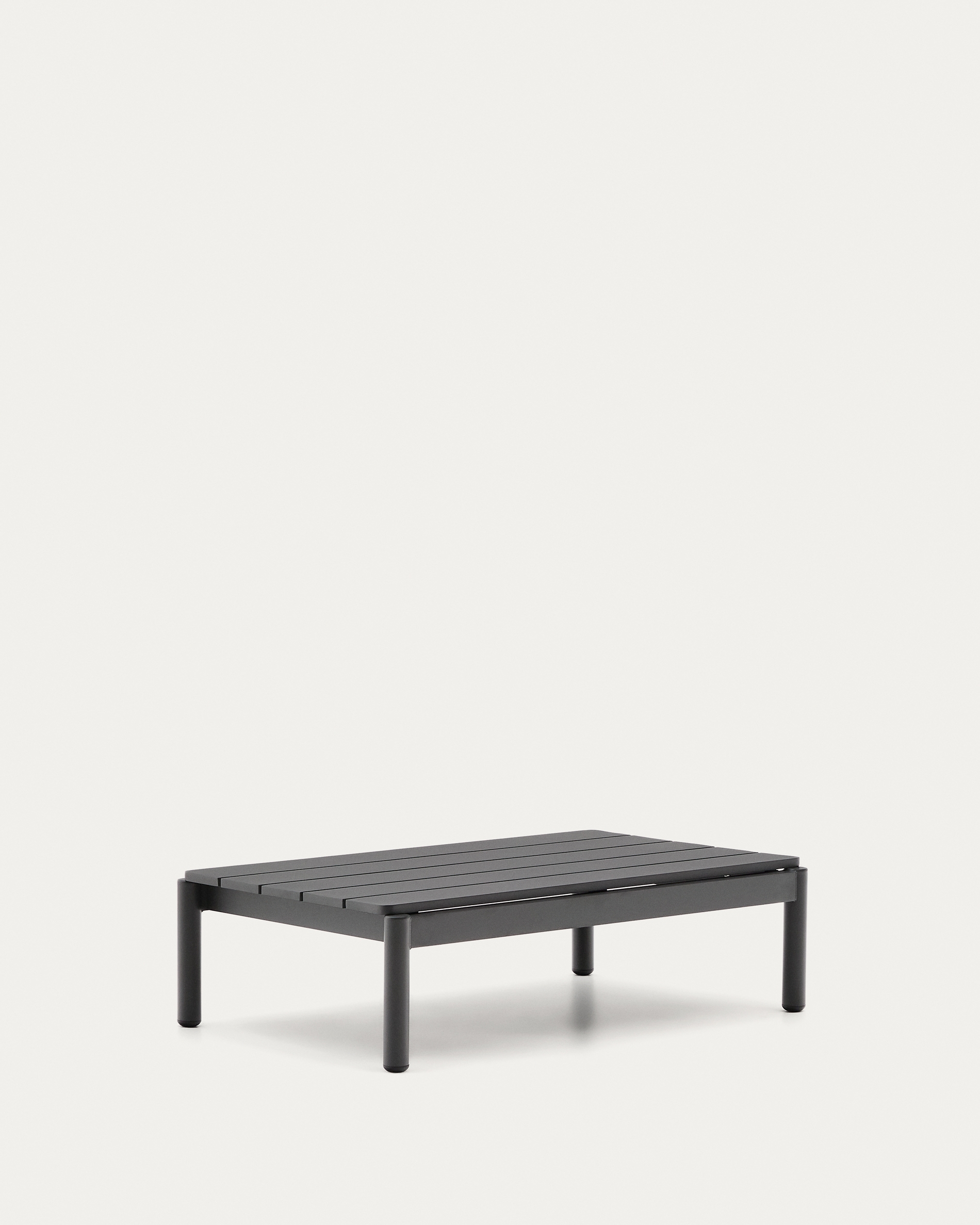 Журнальный столик Sorells из серого алюминия 57 x 91 см La Forma (ex Julia Grup)