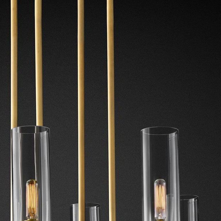 Люстра Restoration Hardware Ravelle Round 36" Brass