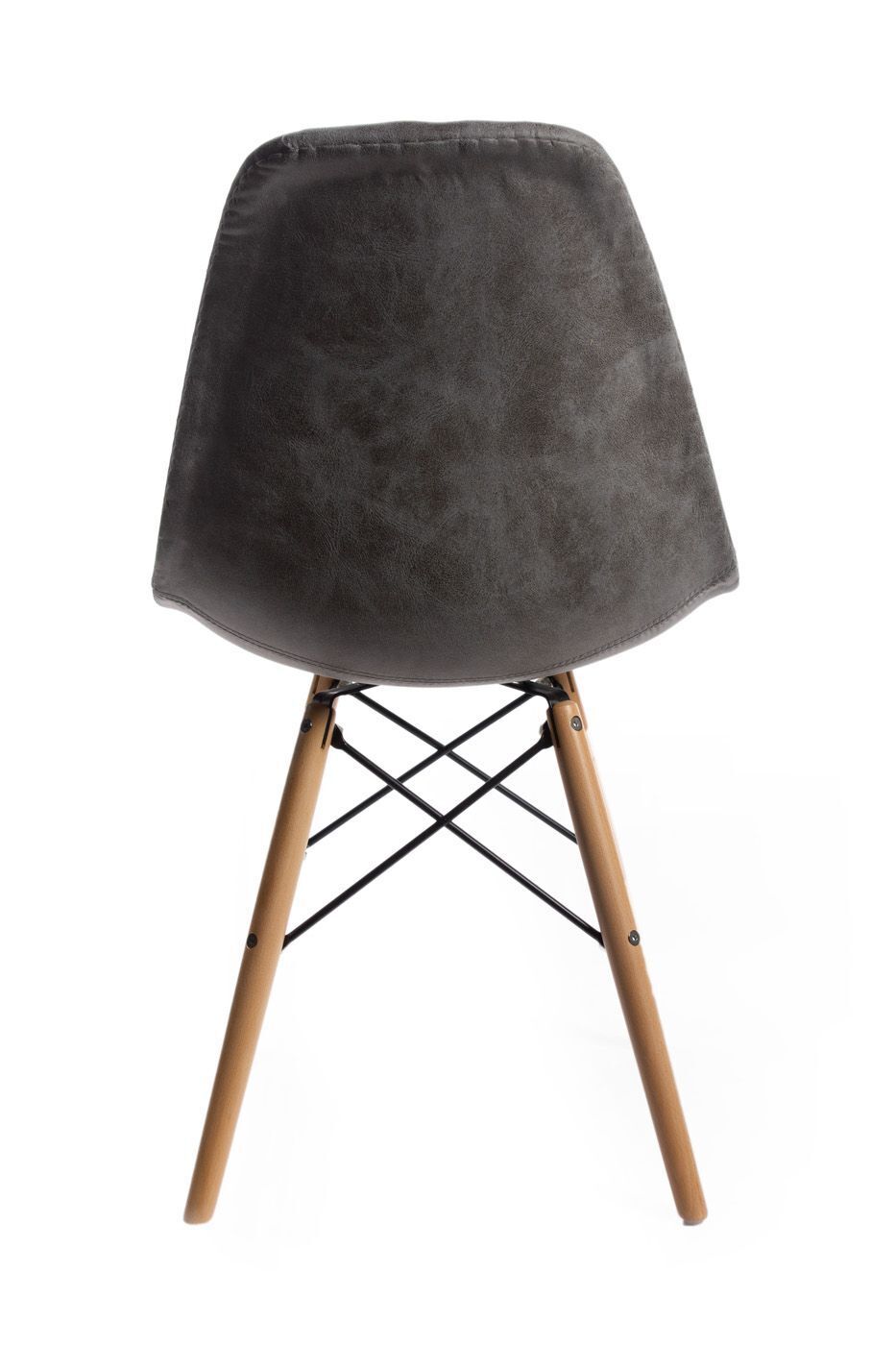 Стул Eames DSW leather серый Bradex Home FR 0101