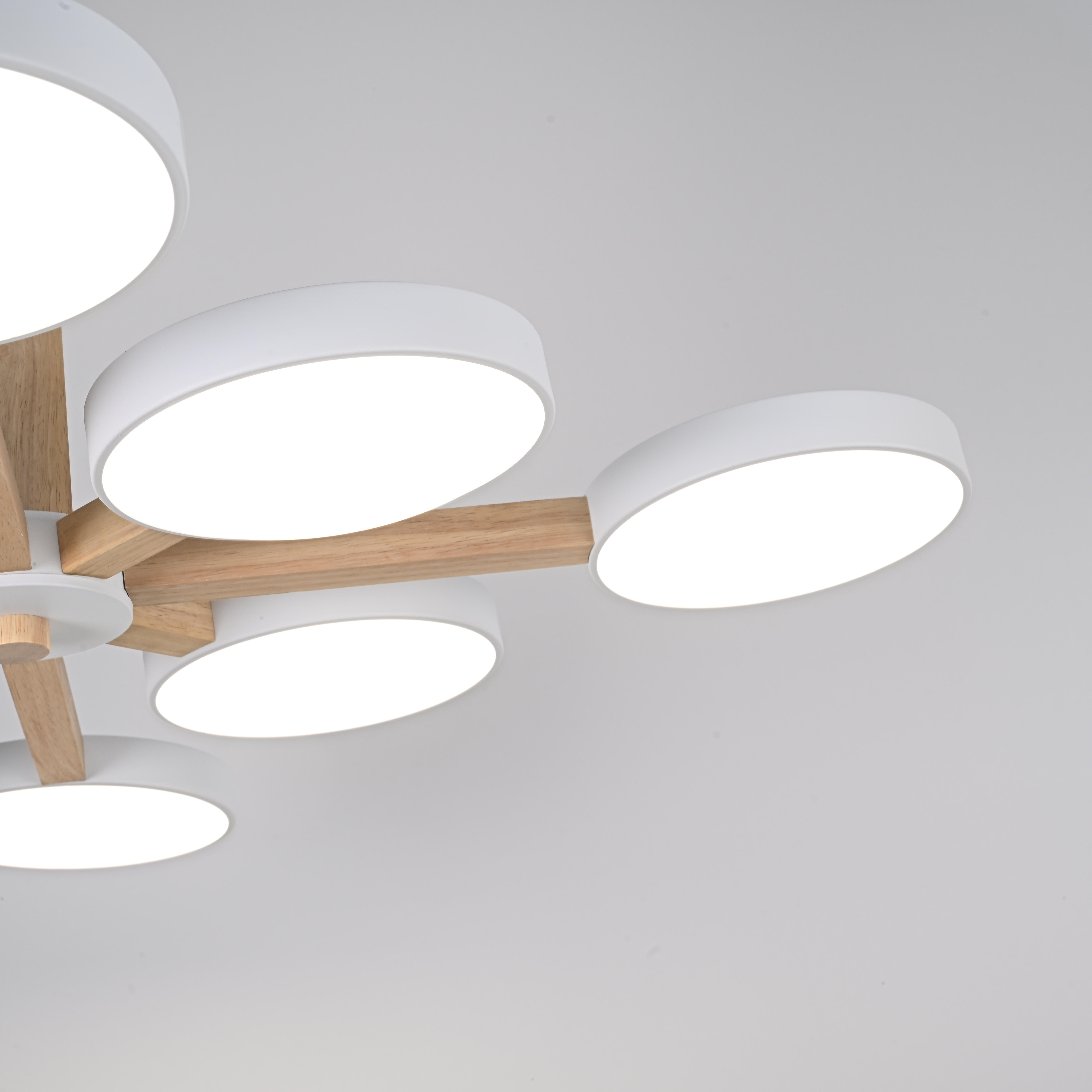 Потолочный светильник TURNA L8 White by ImperiumLoft