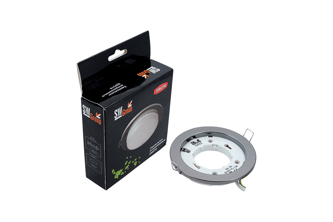 Светильник встраиваемый SWG GX53-H4-BCH