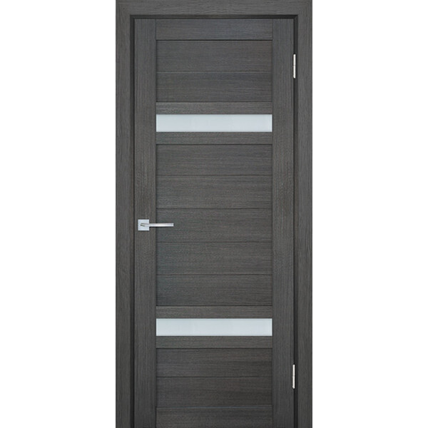 Межкомнатная дверь Graf ТЕХНО-705 белый сатинат Грей (1900 х 600)