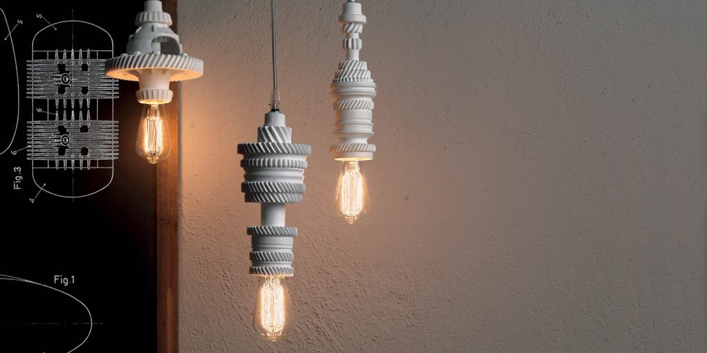 Подвесной светильник Karman Mek white/bronze SE107 3R INT