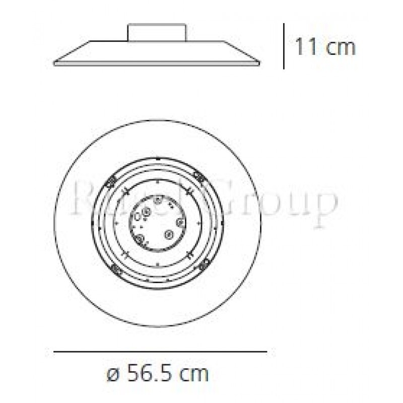 Потолочный светильник Artemide FLOAT SOFFITTO circolare
