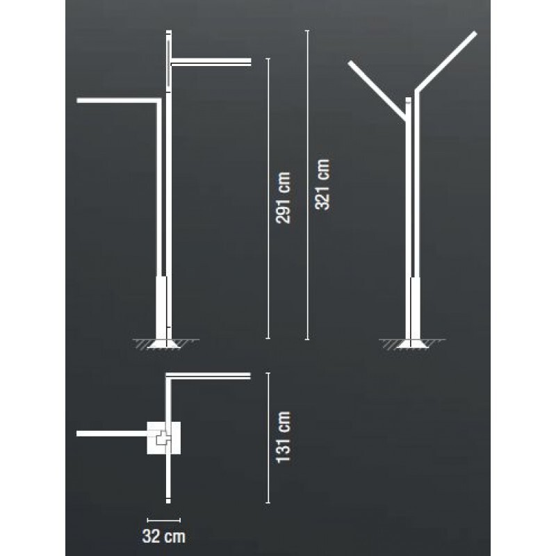 Уличный светильник Vibia Palo Alto 4536