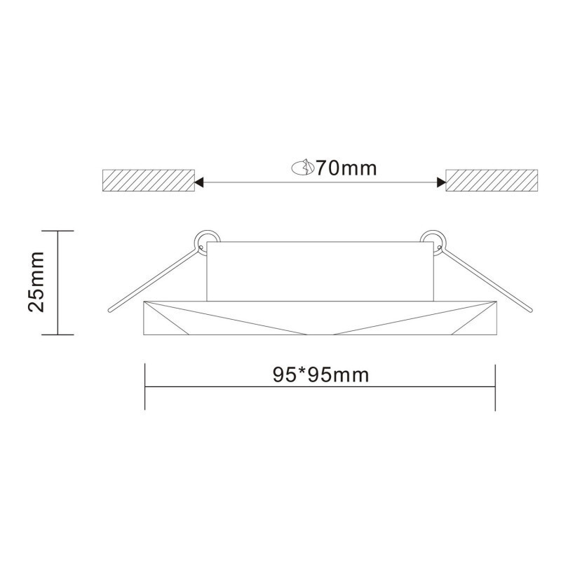 Встраиваемый светильник ST Luce ST203.508.01