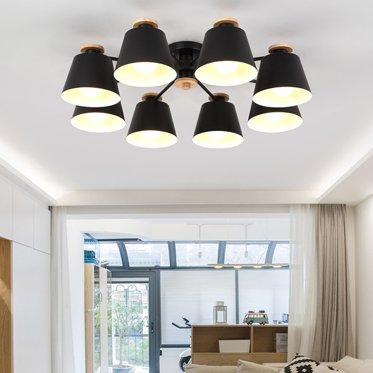 Люстра на штанге SCAD D80 Green by ImperiumLoft