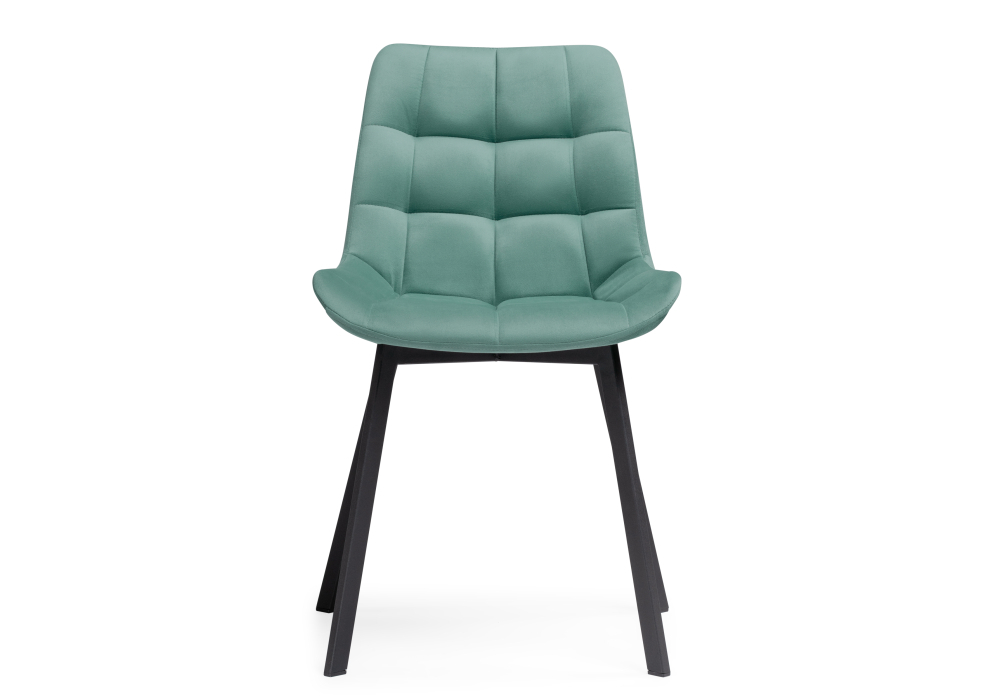 Стул Woodville Челси бирюзовый / черный 527307