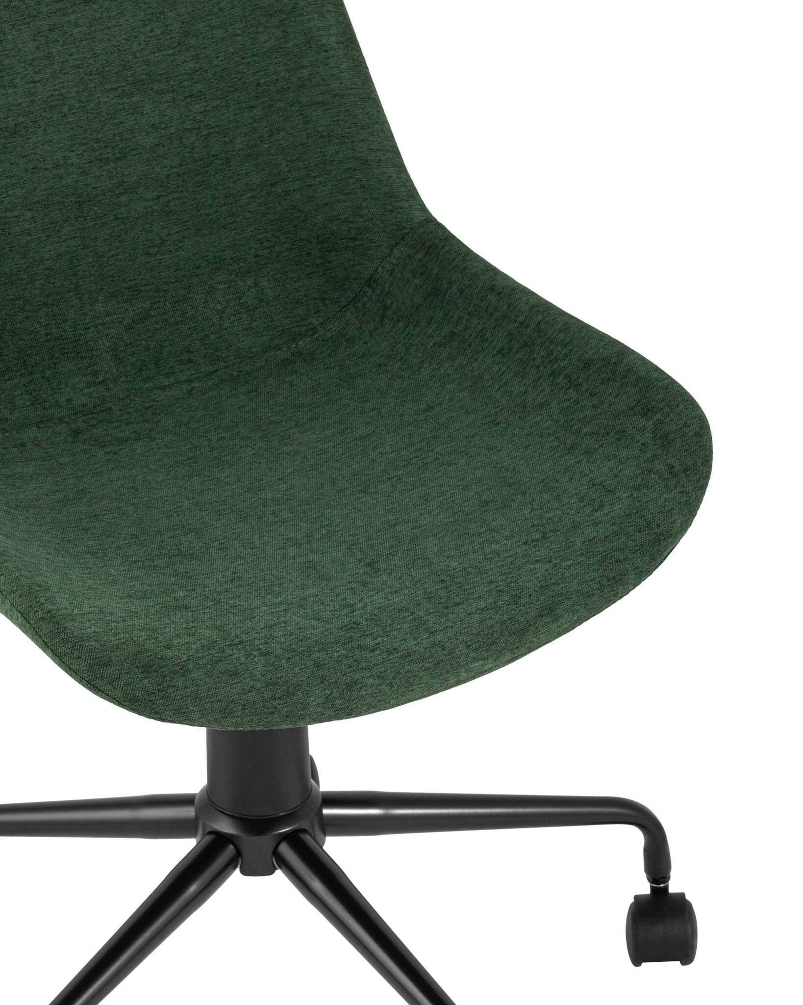 Кресло компьютерное Кайзер шенилл зеленый Stool Group
