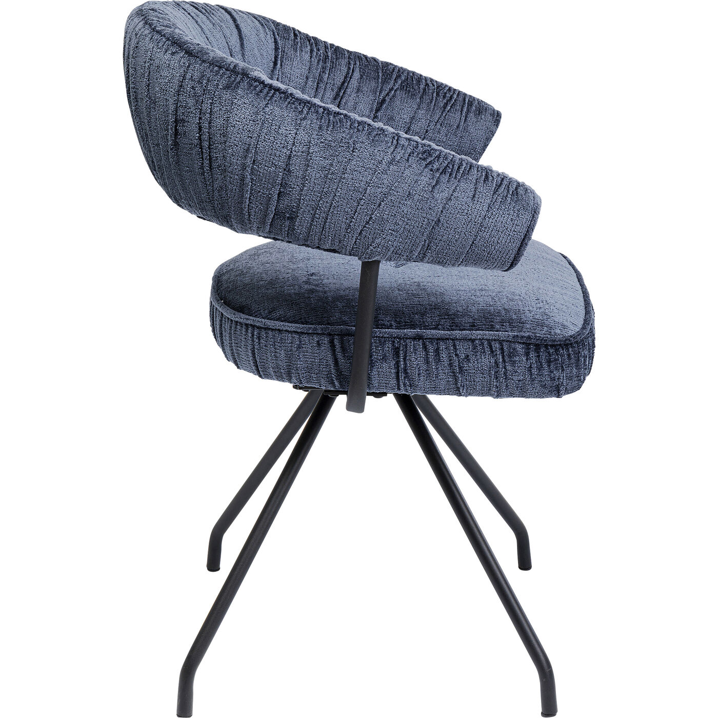 Стул вращающийся Arabella Blue KARE 87359