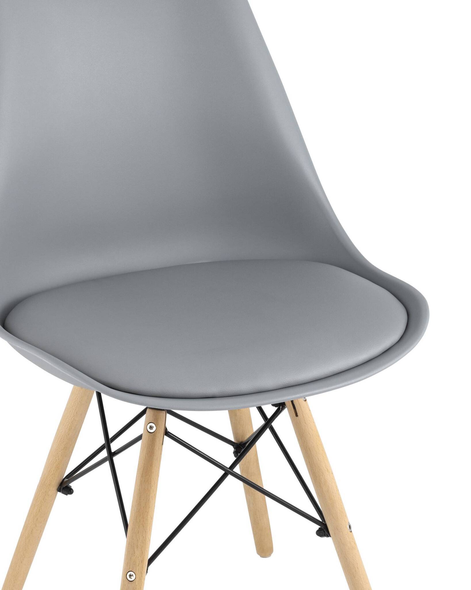 Стул Eames Soft серый Stool Group