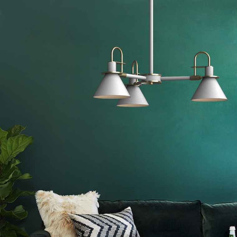 Люстра на штанге CODA D88 White by ImperiumLoft