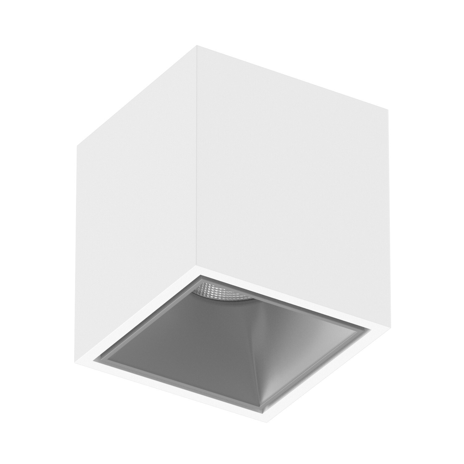 Накладной светодиодный светильник Ledron KUBING White-Grey