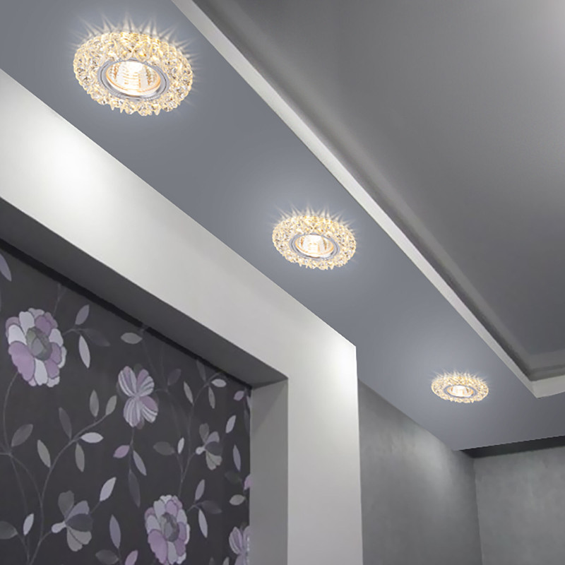 Встраиваемый светильник Elektrostandard 2201 MR16 CL прозрач