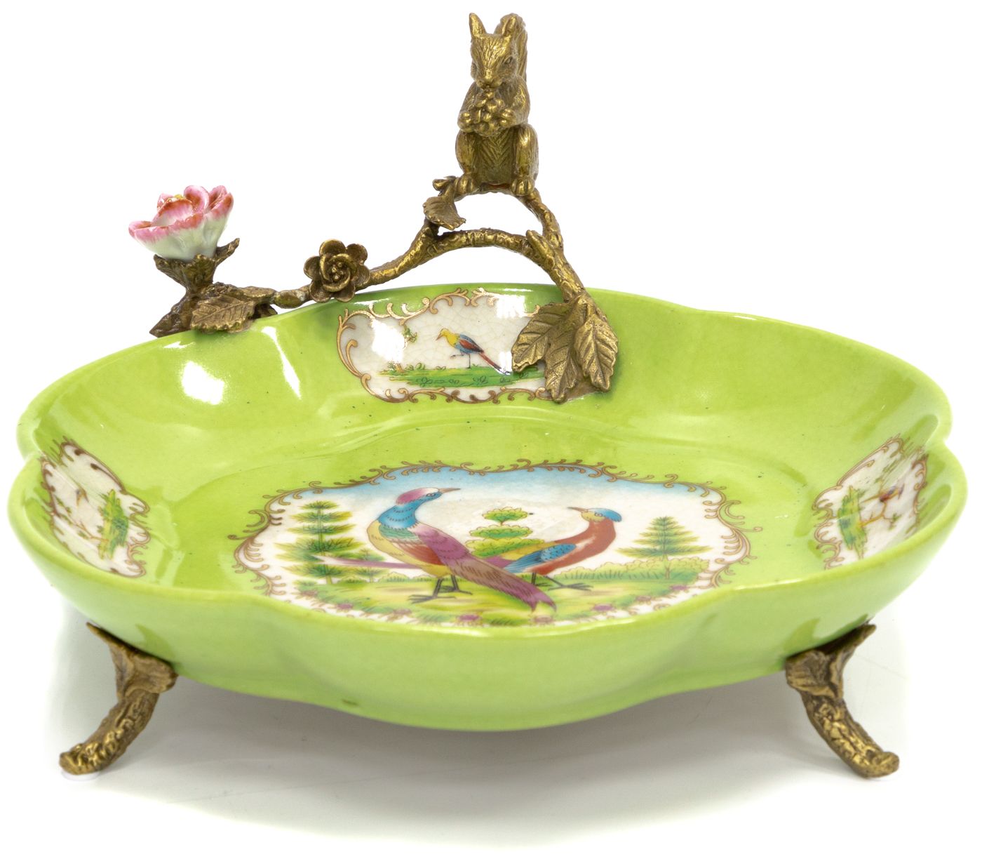 Блюдо с белкой Glasar 31G2435/C911GHC/HLG0752