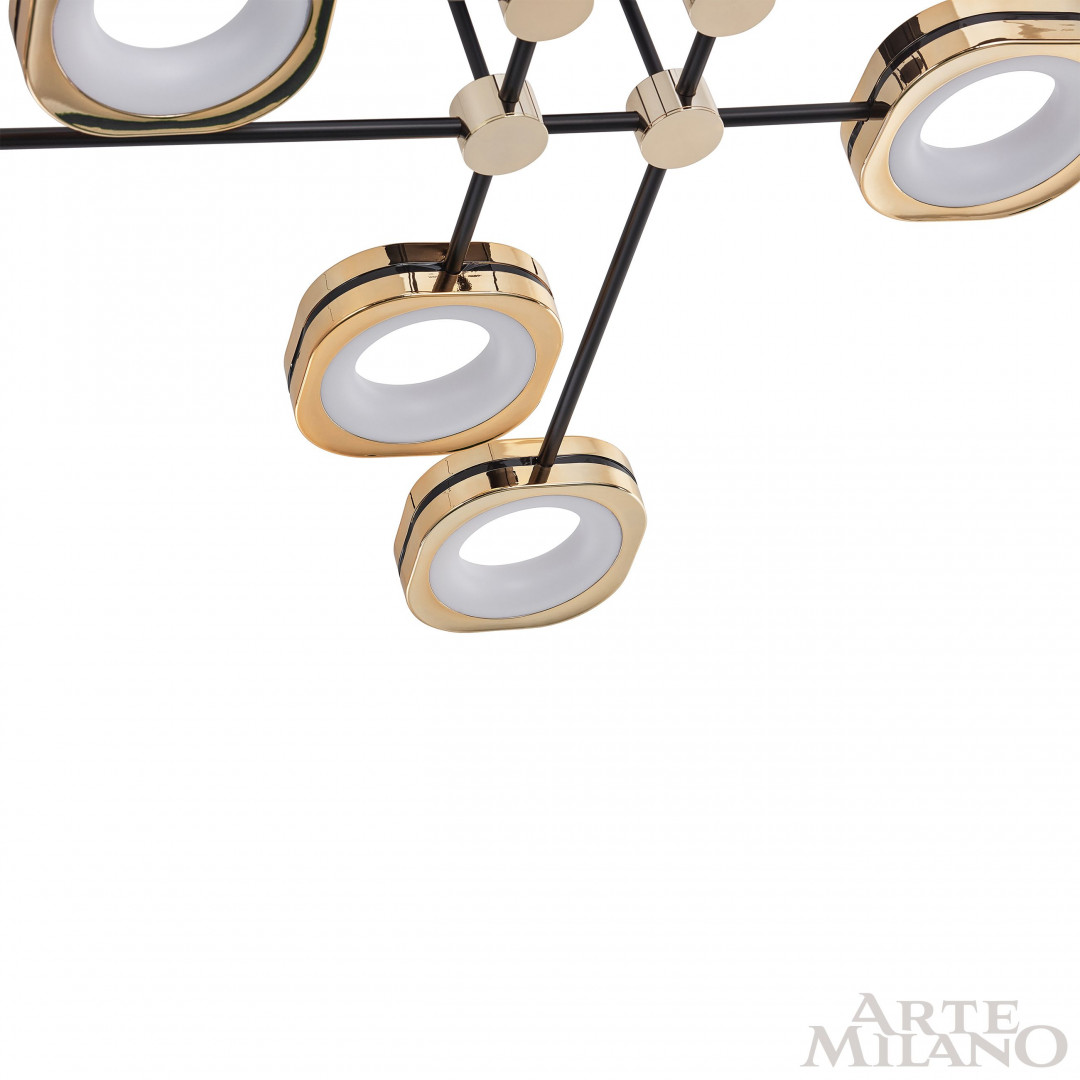 Светильник светодиодный 277999/8 BK/GD Arte Milano