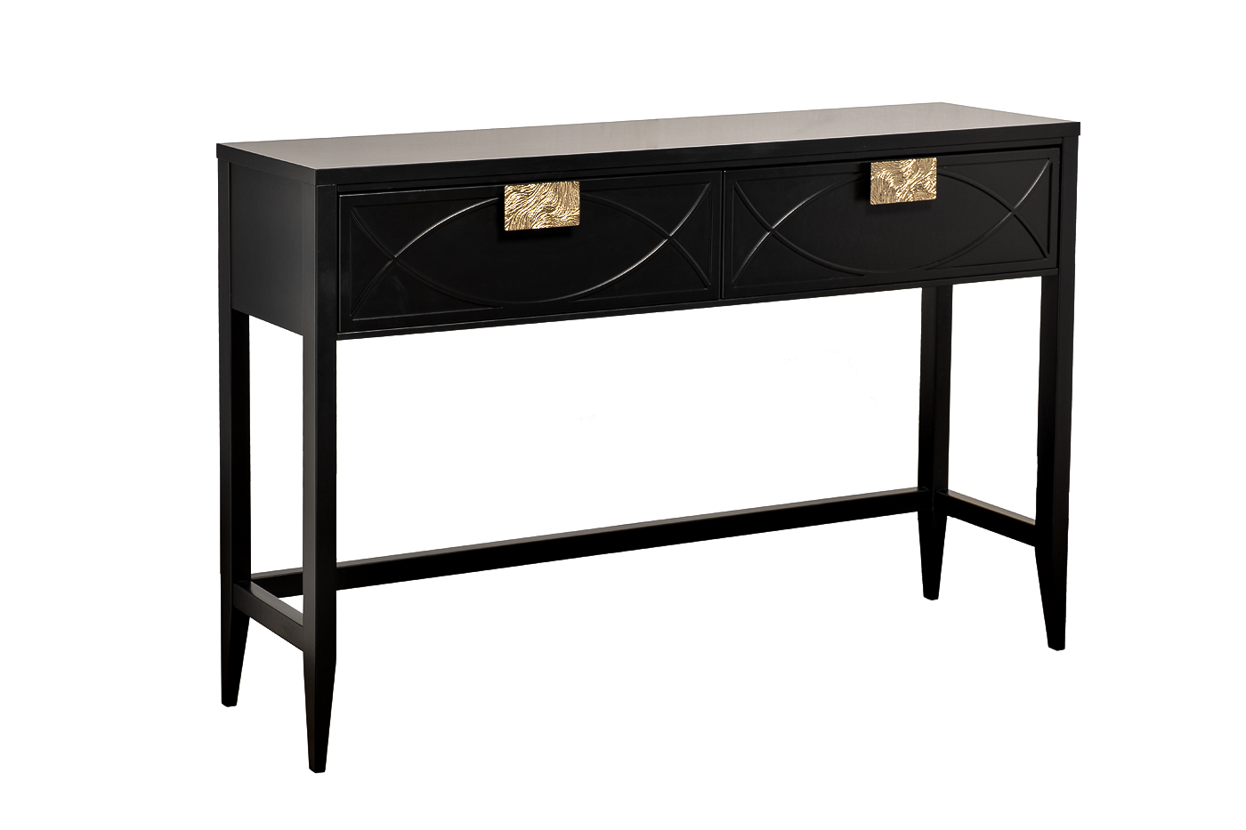 Консоль черная с ящиками Garda Decor 151SV-00003