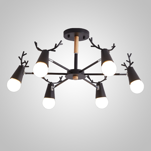 Подвесная люстра DEERCH D65 Black by ImperiumLoft