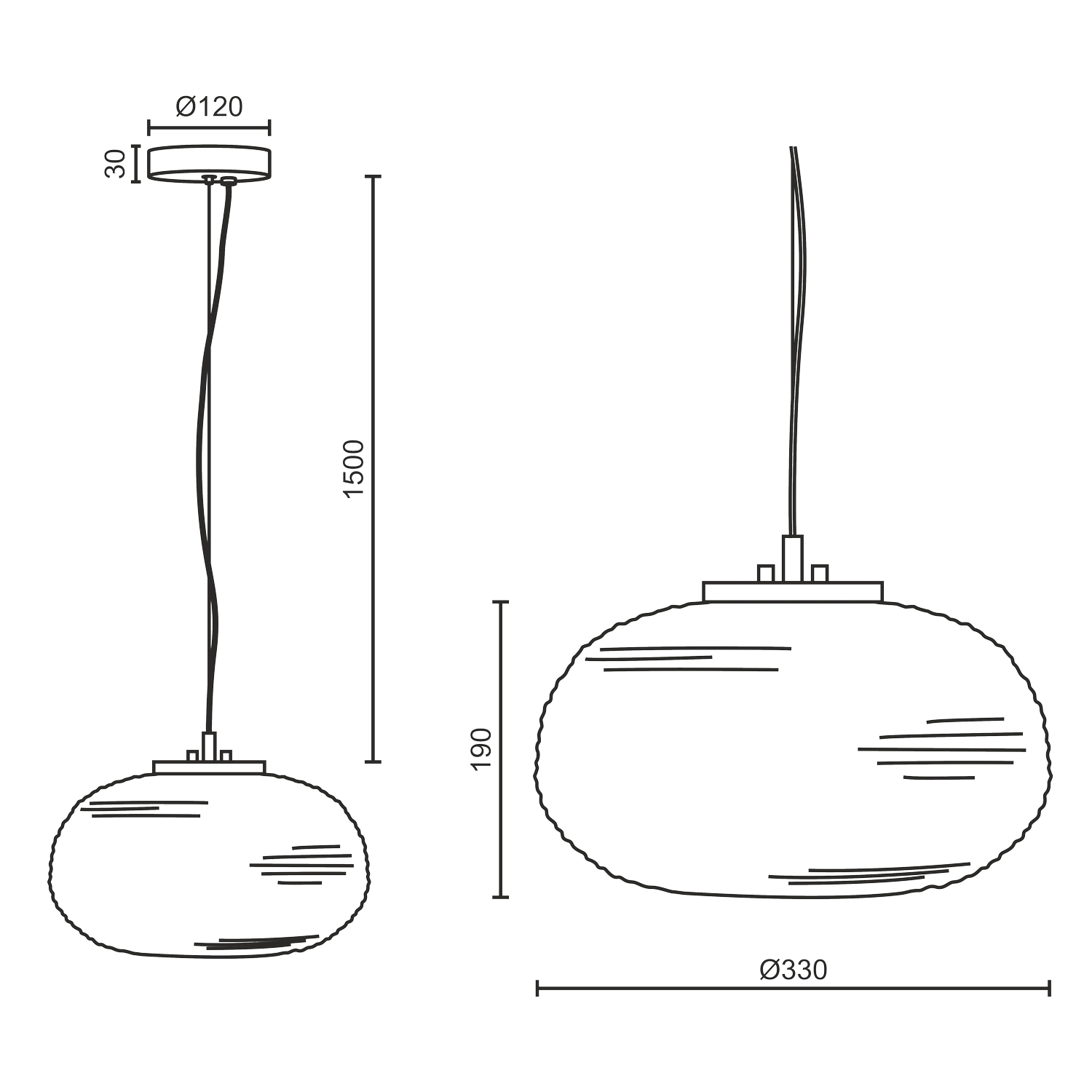 Подвесной светодиодный светильник Ledron 9073/C-WHITE