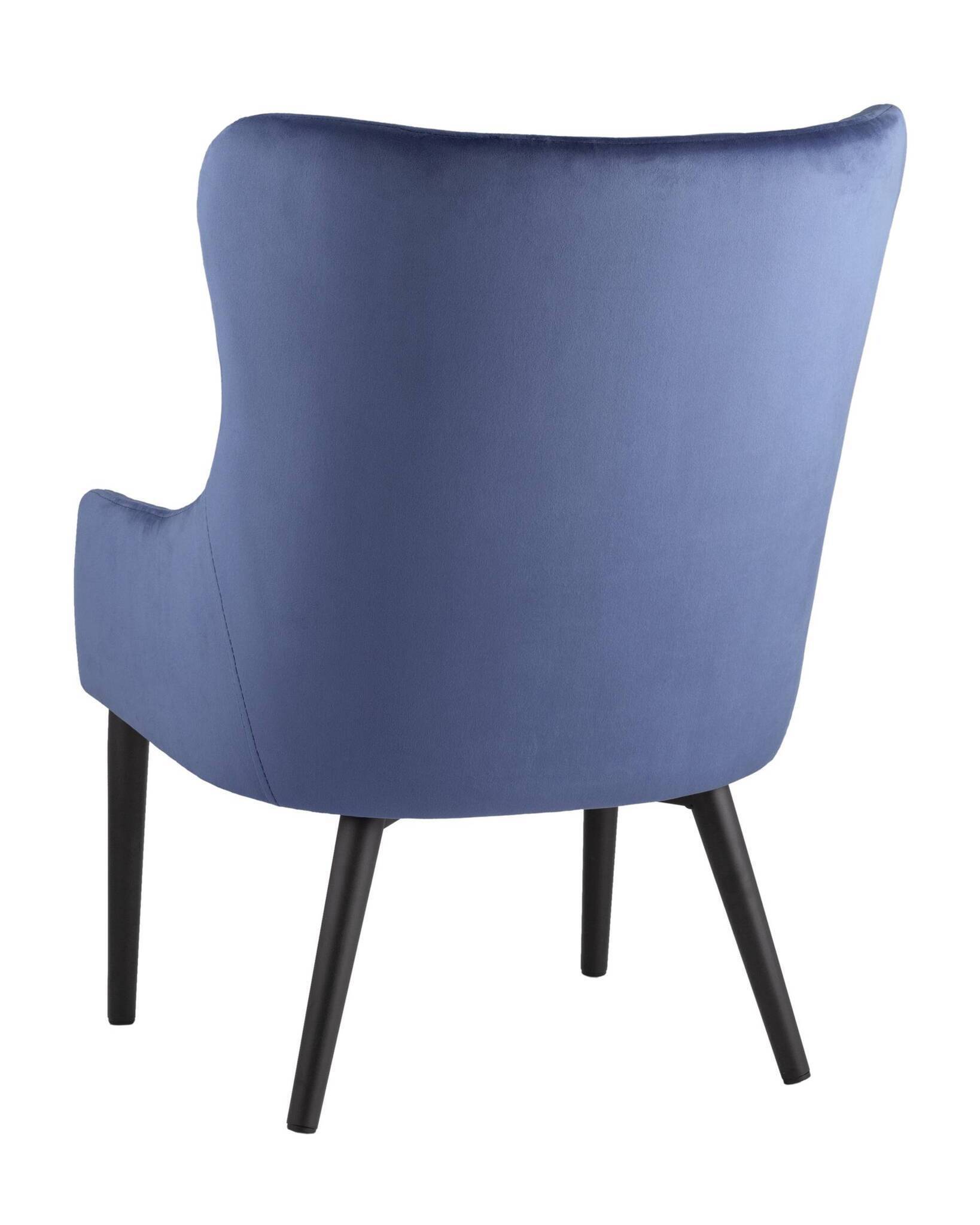 Кресло Ститч велюр королевский синий Stool Group