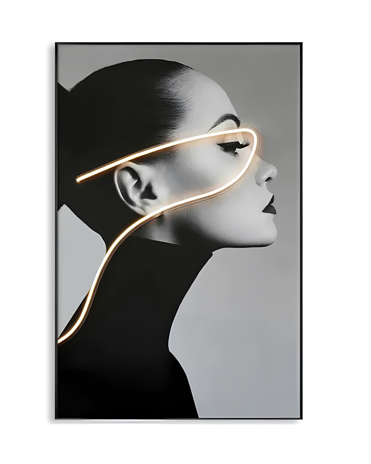 Интерьерное панно Neon - II Louvre Home DWD760924VHS