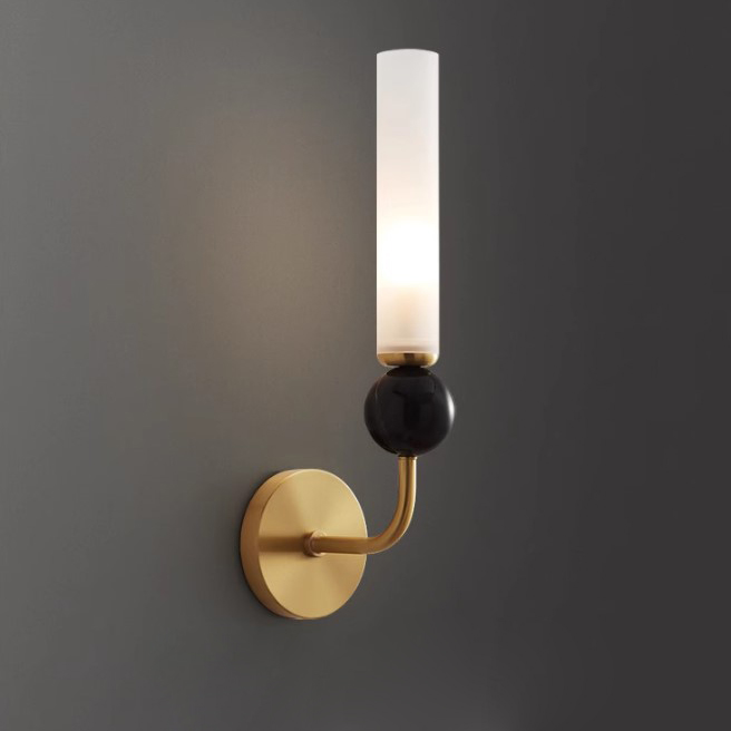 Настенный светильник CYLINDER WALL H36 Brass by ImperiumLoft