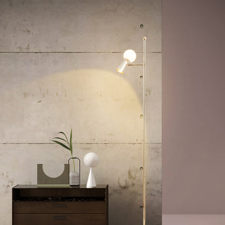 Торшер ABELINA FL Black Amber by ImperiumLoft