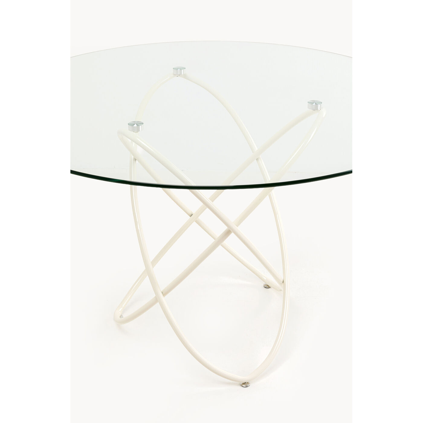 Стол Molekular Greige Ø120cm KARE 70727