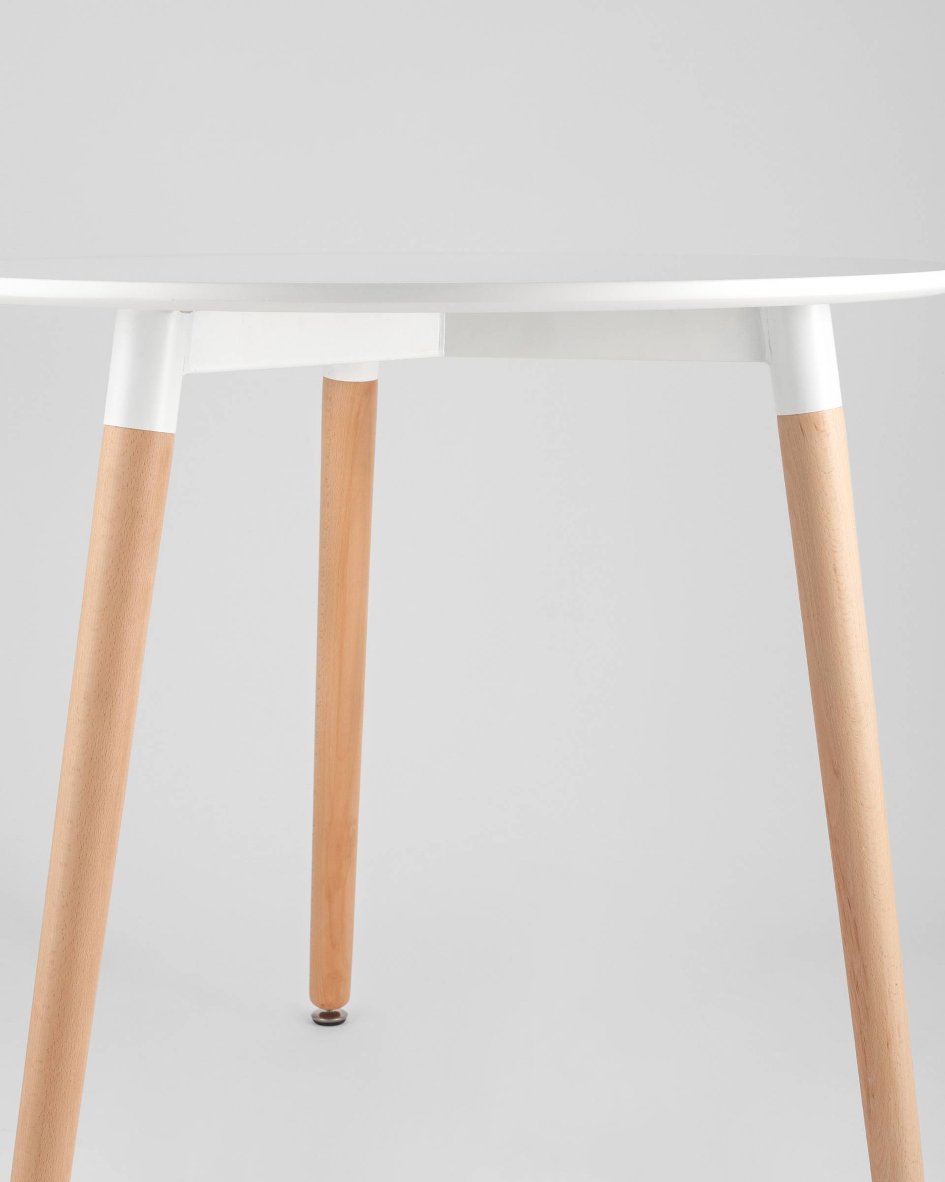 Стол круглый EAMES DST NEW D80 белый Stool Group