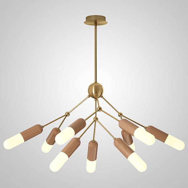Потолочная люстра KERSTEN CH L9 by ImperiumLoft