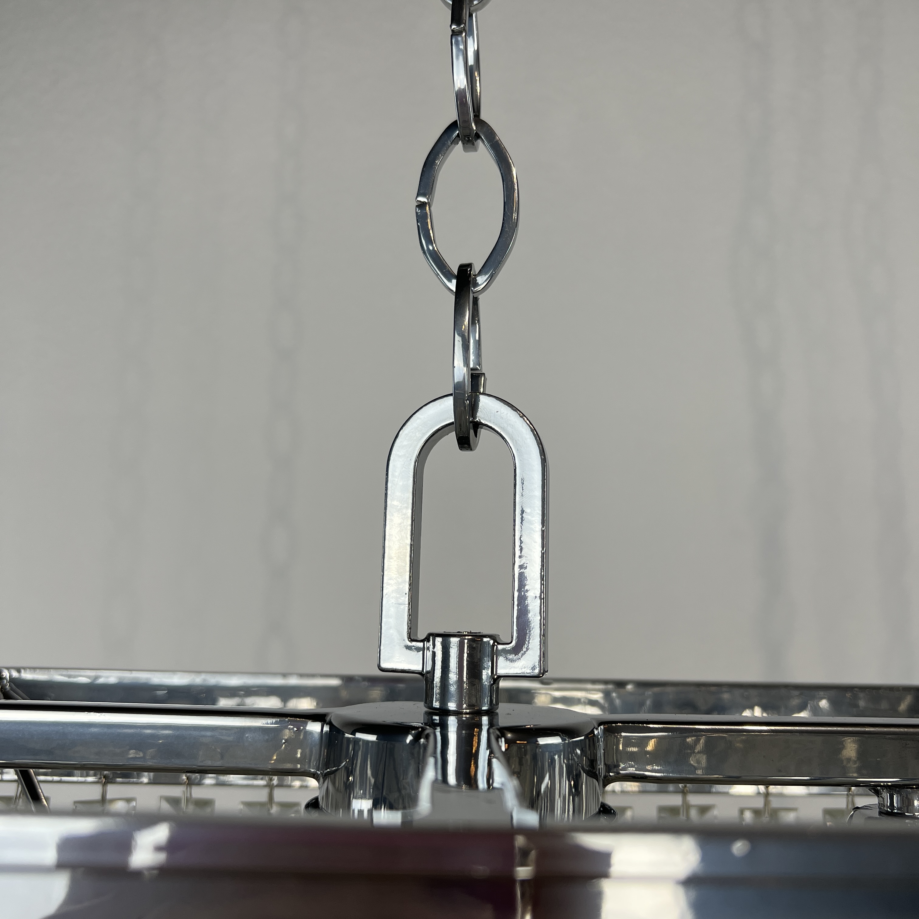 Люстра Rh 1920S Odeon Clear Glass Fringe Chrome By Imperiumloft