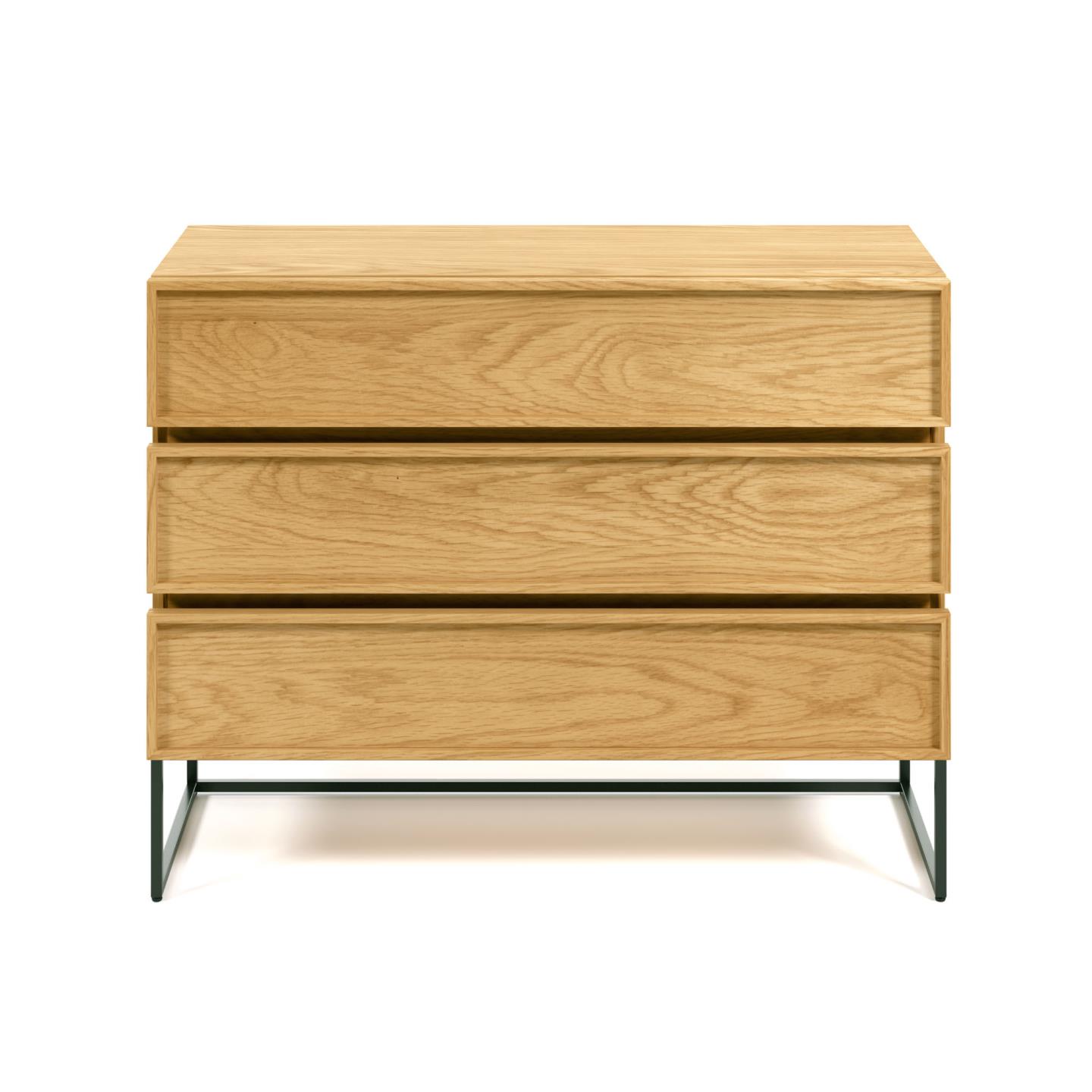 Комод Taiana с дубовым шпоном 100 x 78 см La Forma (ex Julia Grup)
