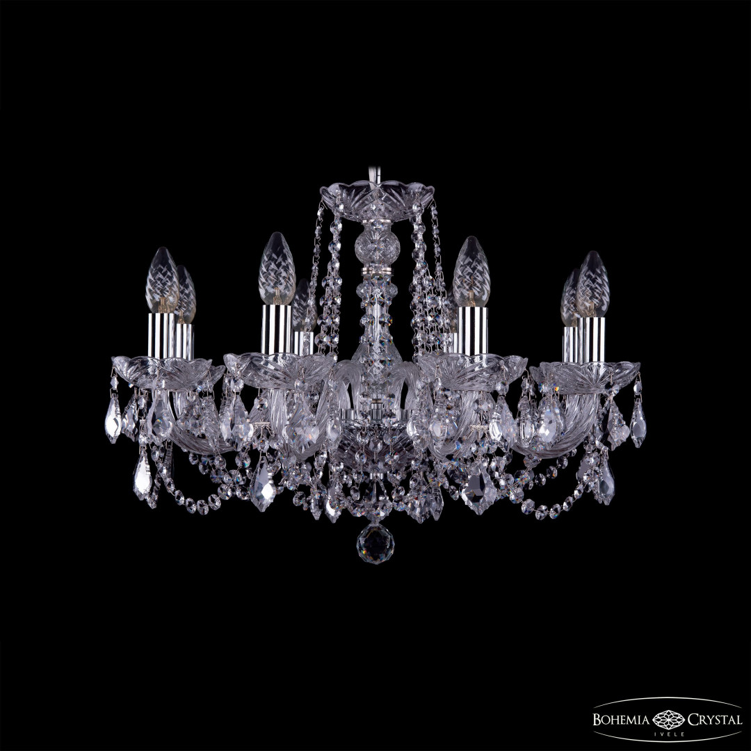 Люстра хрустальная 1402/8/195 Ni Leafs