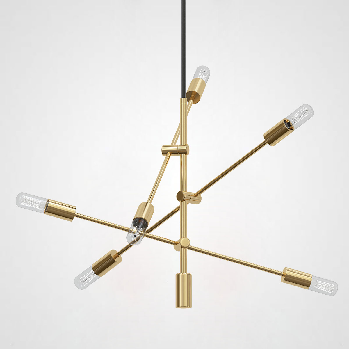 Люстра Mobile Chandelier - Large 6 бронза by ImperiumLoft