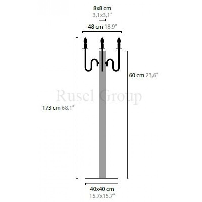 Напольный светильник ILFARI WALTZ OF VIENNA F4