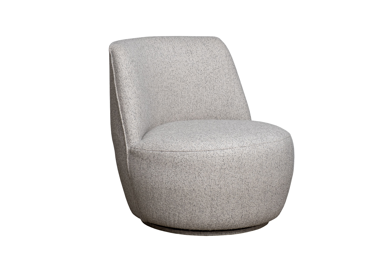 Кресло GD/Rivoli поворотное рогожка св.бежевое Santo1902-SECRU 73*80*74 Garda Decor GD/RIVOLI-K-Santo1902-SECRU