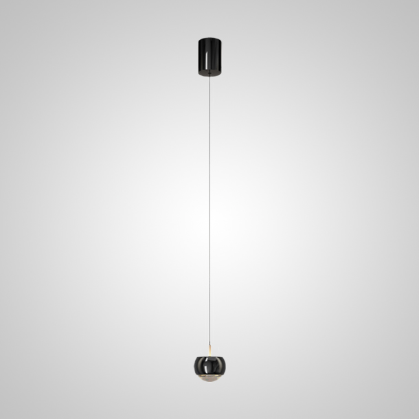 Подвесной светильник SYRUS A Pearl Black by ImperiumLoft