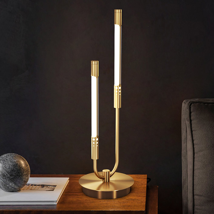 Настольная лампа VALA TAB Brass by ImperiumLoft