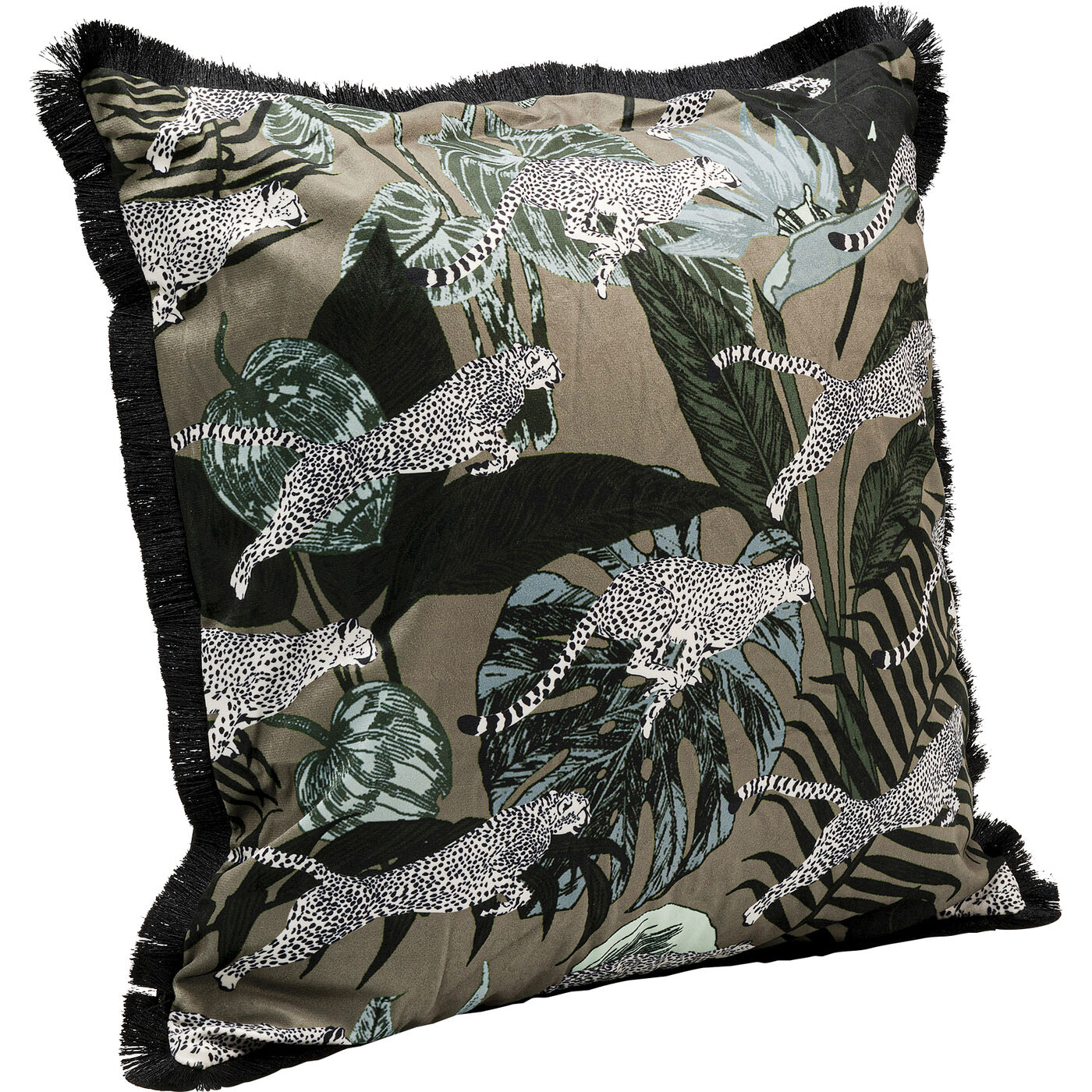 Подушка Jungle Leafs 45x45cm KARE 56822
