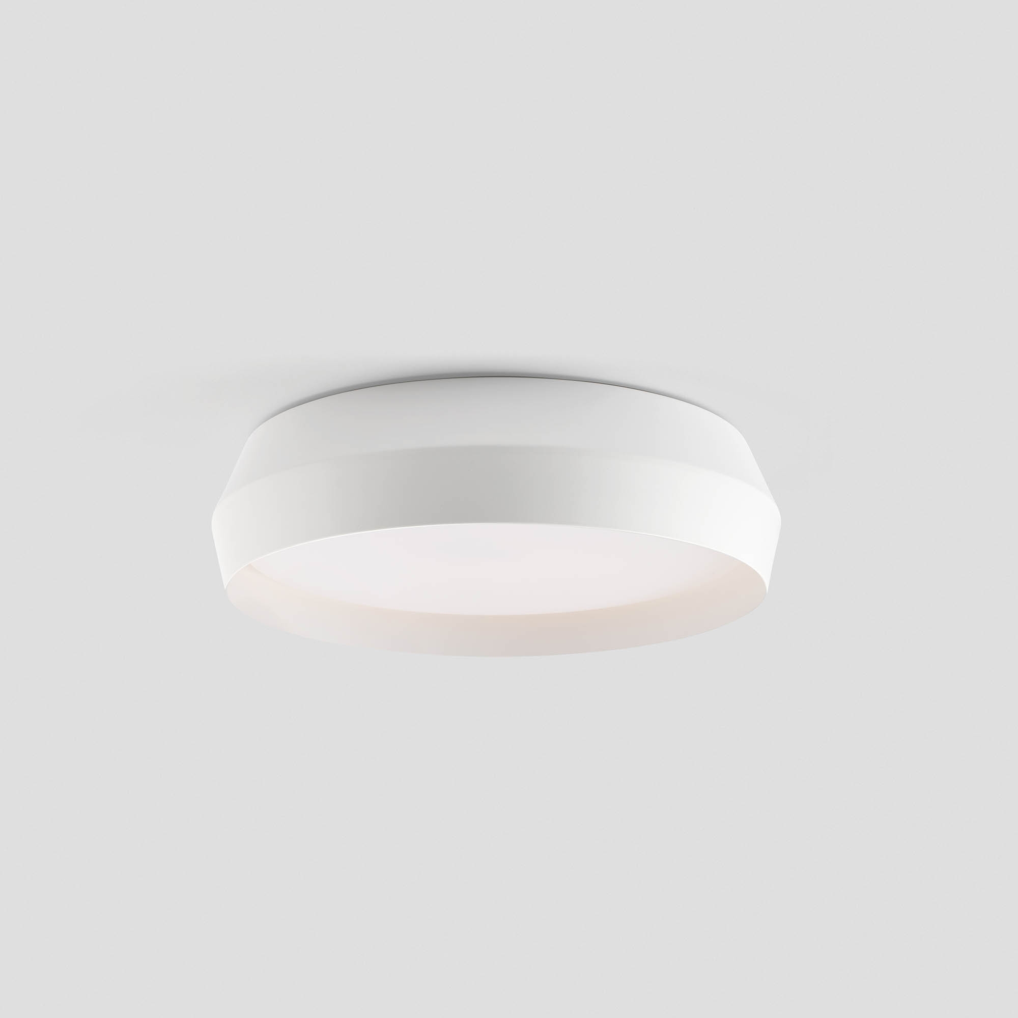 Белый настенный/потолочный светильник Shoku 350 LED 24W 2700K DIM Faro