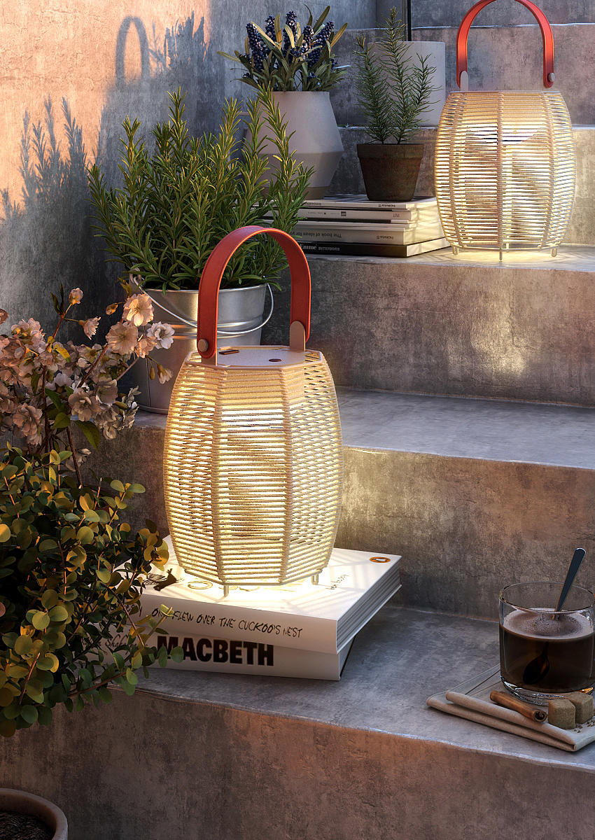 Настольная лампа Bover Tanit M/29/R Terracotta