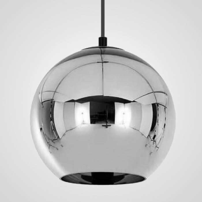 Подвесной светильник Copper Shade Chrome D45 by ImperiumLoft