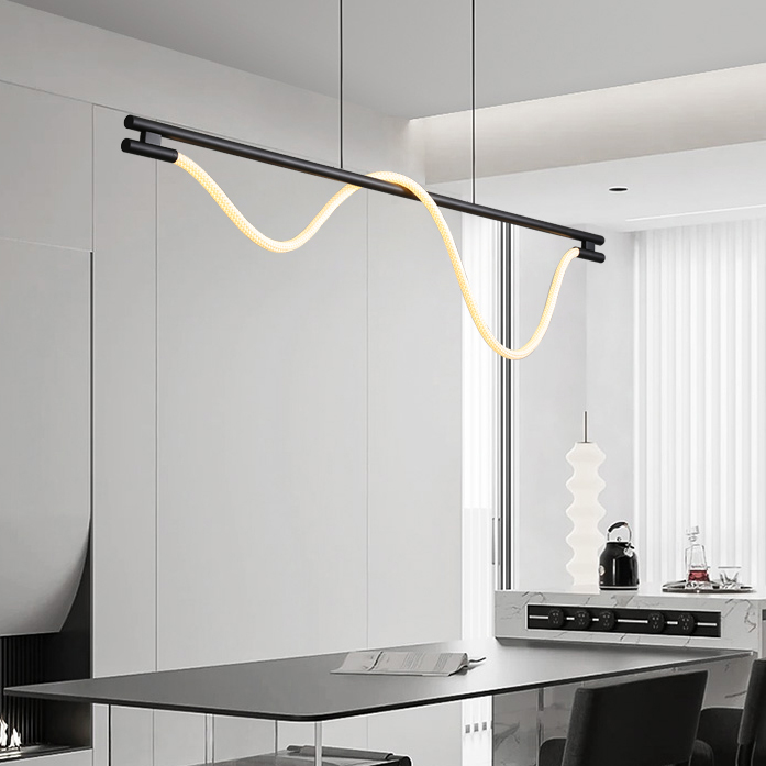 Реечный, рядный светильник GLORIFY OPTIC LUX LONG L150 Black by ImperiumLoft