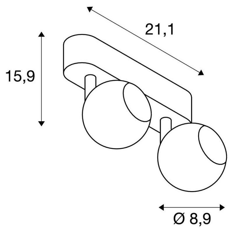 Светильник потолочный SLV 149071
